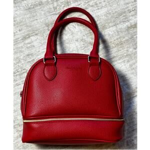 Elizebeth Arden Red Two Compartment Large Make Up Toiletries Bag